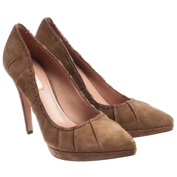 Pumps in Brown, , Prada