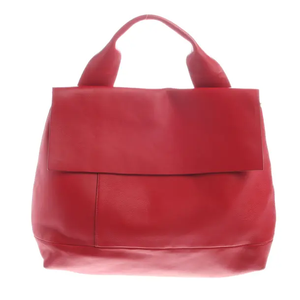 Handtasche in Rot, Leder, Marni