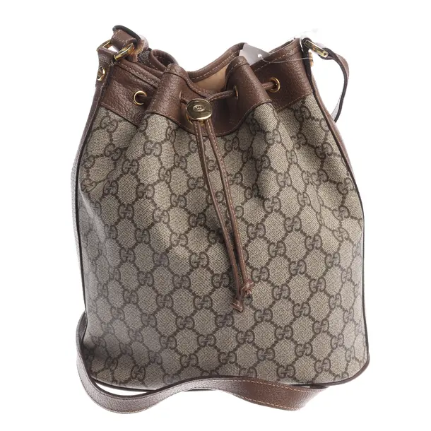 Borsa a secchiello, in Marrone, Pelle, Gucci