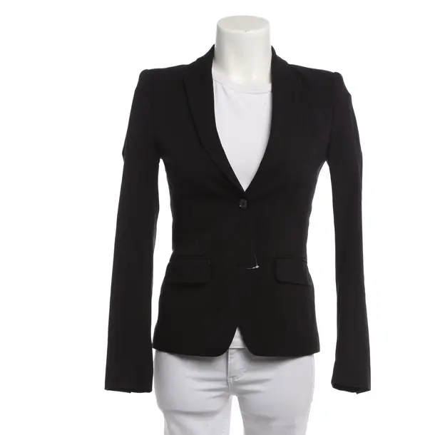 Blazer, in Black, Cotton, Drykorn