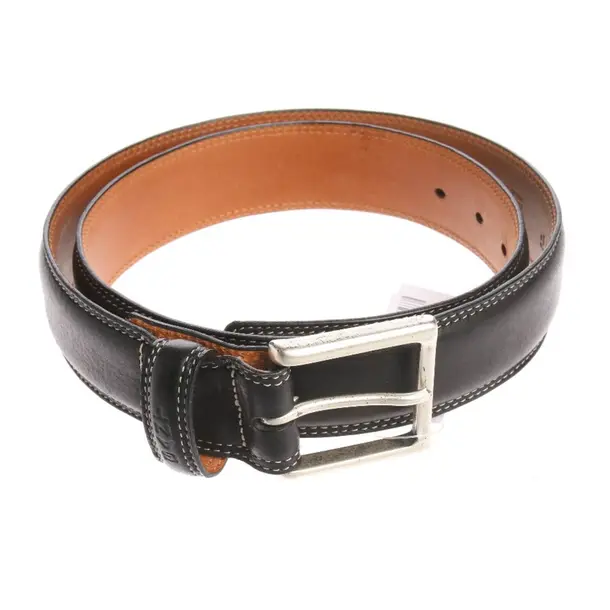 Belt, in Black, Leather, Gant
