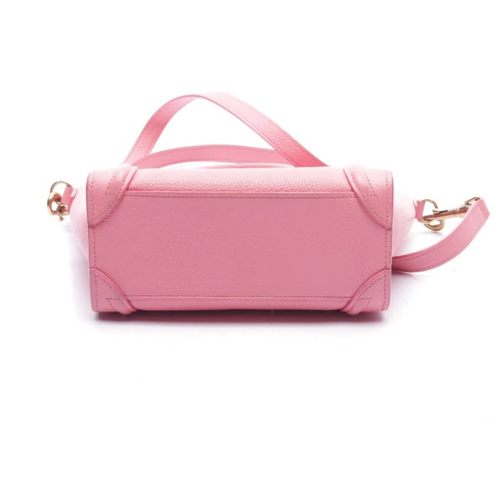Céline Luggage nano Handbag in Light Pink