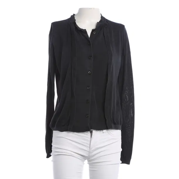 Cardigan, in Black, Cotton, Prada