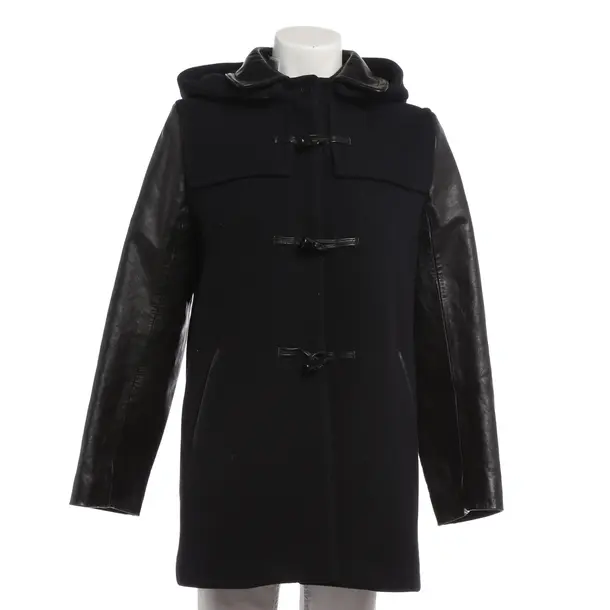 Cappotto mezza stagione, in Nero, Lana, Sandro