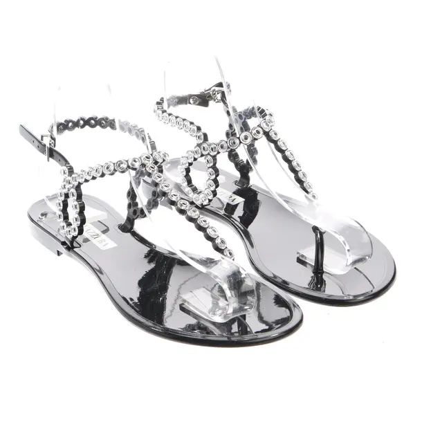 Riemchensandalen in Schwarz, , Aquazzura