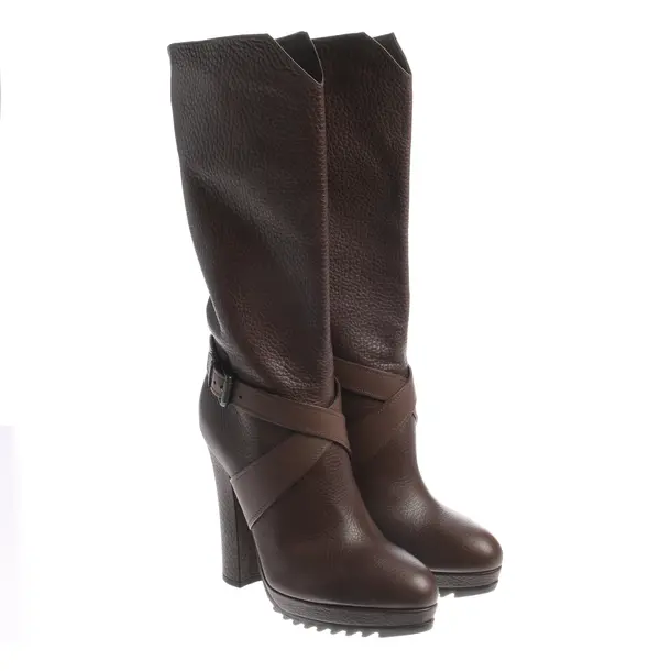 Boots in Brown, , Bottega Veneta