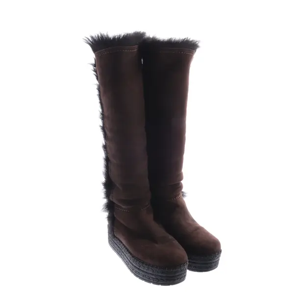 Winter Boots in Brown, , Prada