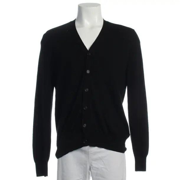 Cardigan in Black, Wool, Burberry