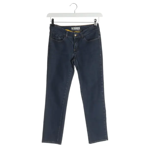 Jeans Slim Fit in Blau, Viskose, Van Laack