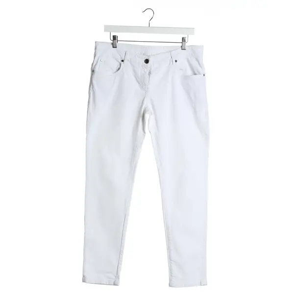 Jeans Skinny in Weiß, Baumwolle, Brunello Cucinelli
