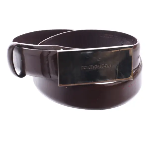 Belt in Brown, Leather, Dolce & Gabbana