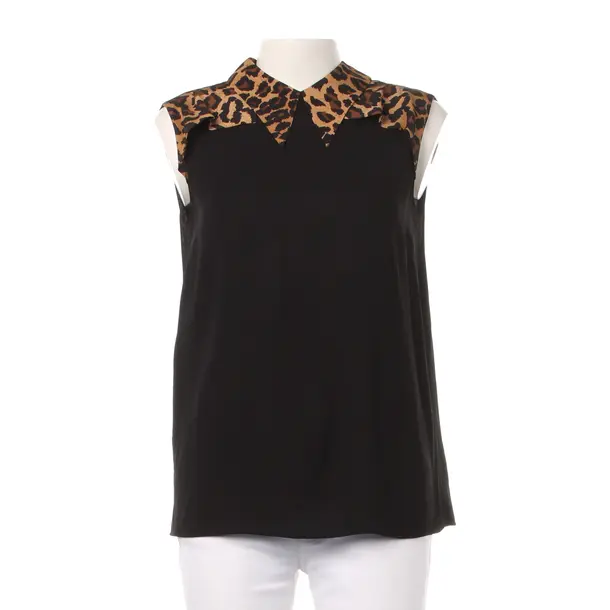 Bluse in Schwarz, Viskose, Miu Miu
