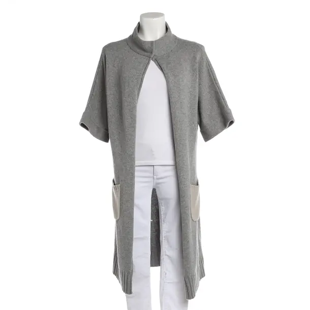 Cardigan, in Gray, Cashmere, Allude
