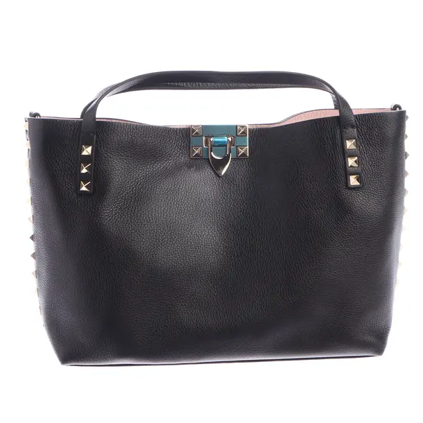 Handtasche in Schwarz, Leder, Valentino