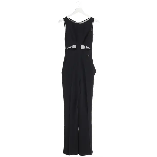 Jumpsuit in Schwarz, Viskose, Elisabetta Franchi