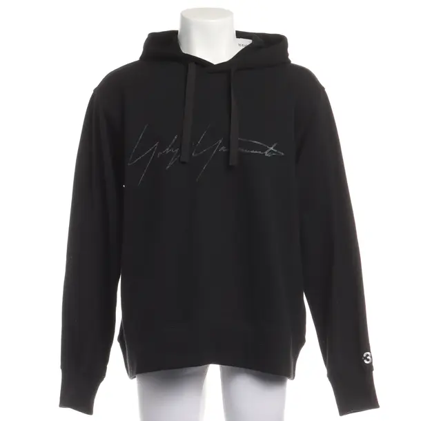 Hoodie in Schwarz, Baumwolle, Y-3