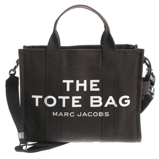 Handtasche in Schwarz, Baumwolle, Marc Jacobs