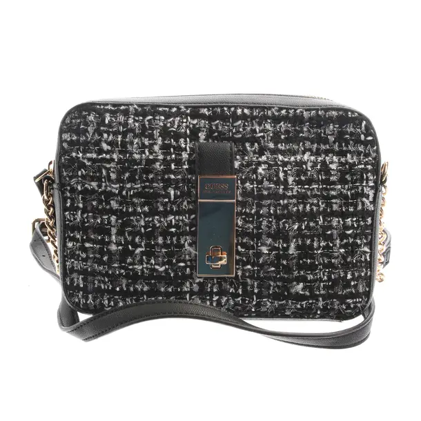 Cross Body Bag in Black, Cotton, Designerartikel