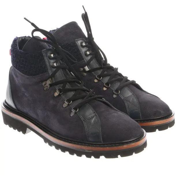 Boots in Blau, , Kiton