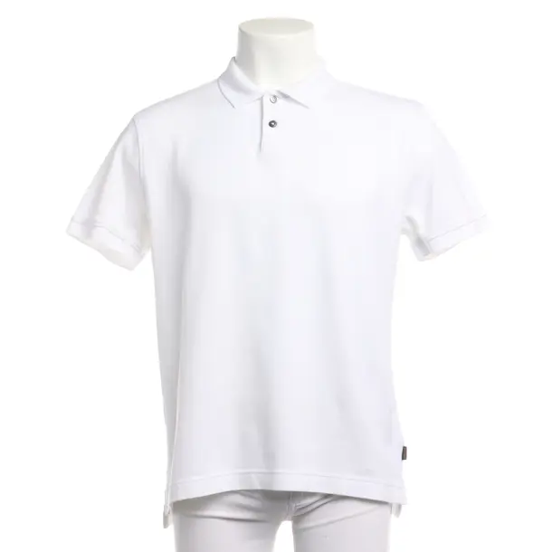 Poloshirt in Weiß, Baumwolle, Windsor