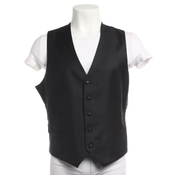 Vest in Blue, Wool, Giorgio Armani