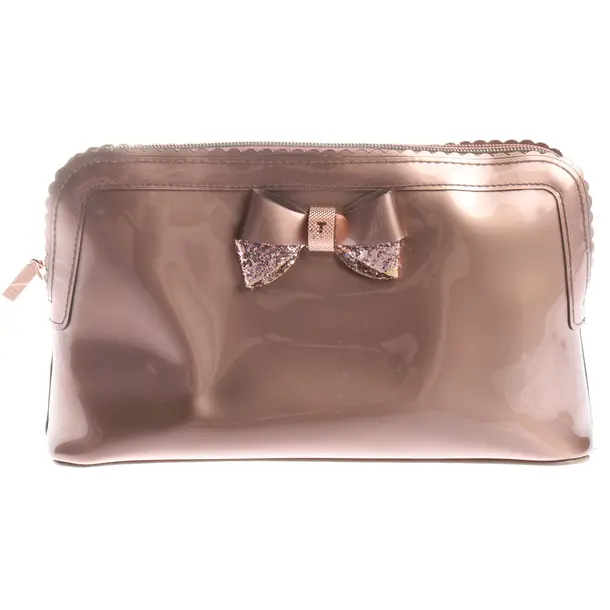 Kosmetiktasche in Rosa, Polyvinyl, Ted Baker