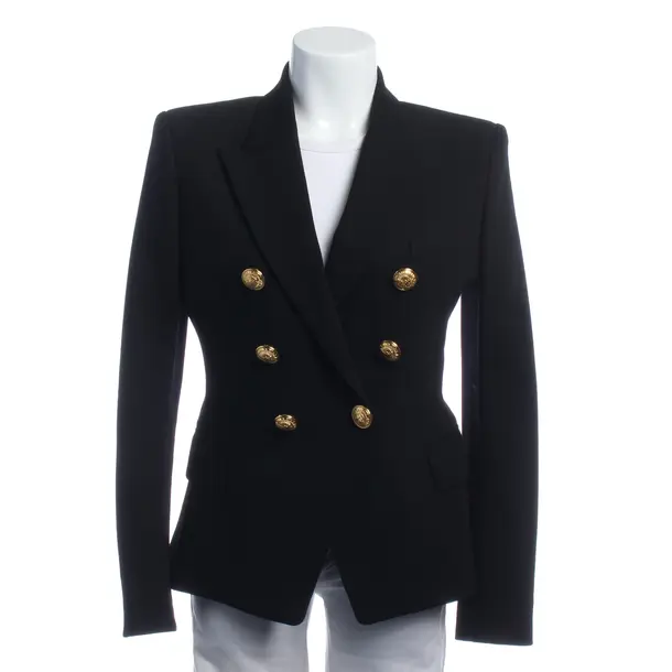 Blazer in Schwarz, Wolle, Balmain