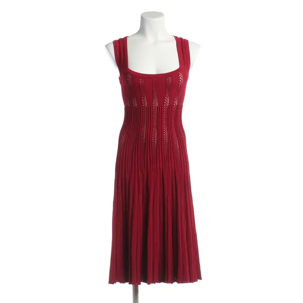 Kleid in Rot, Viskose, Alaia
