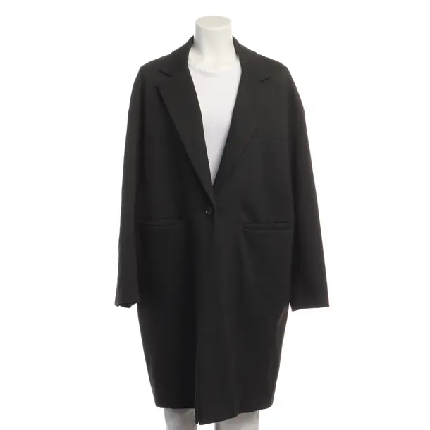 Mid-Season Coat in Gray, Viscose, Dorothee Schumacher