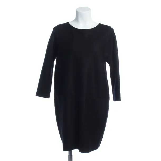 Dress in Black, Wool, Harris Wharf London