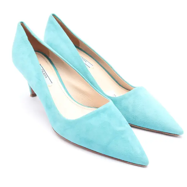 Pumps in Blue, , Prada