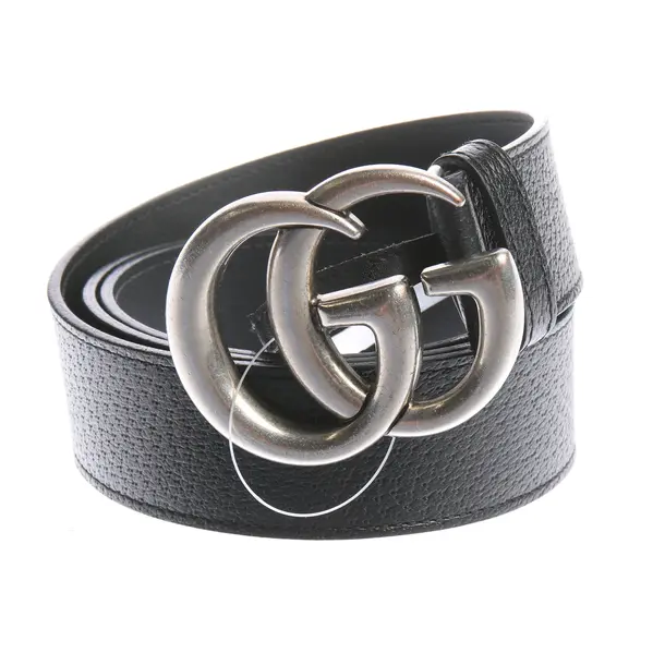 Gürtel in Schwarz, Leder, Gucci