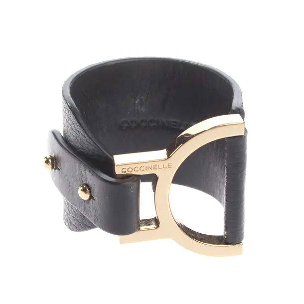 Armband, in Schwarz, Leder, Coccinelle