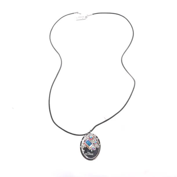Halskette in Mehrfarbig, Metall (metallisch, metallisiert), Dior