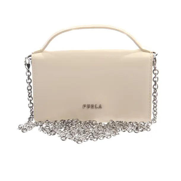 Evening Bag in White, Leather, Furla