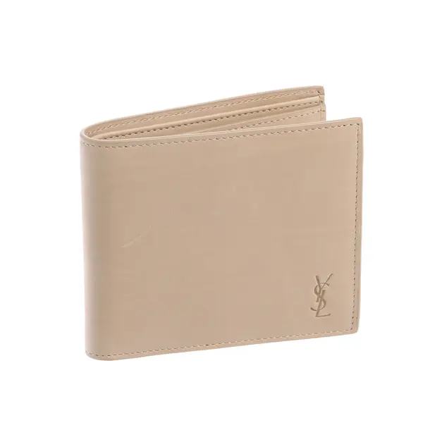 Geldbörse in Braun, Leder, Saint Laurent