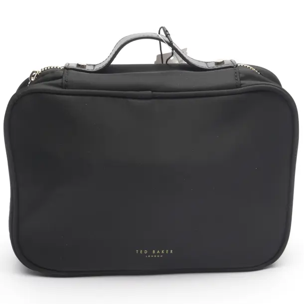 Kosmetiktasche in Schwarz, Polyimid, Ted Baker
