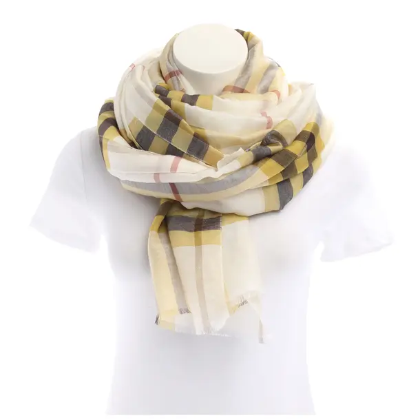 Shawl in Multicolored, Silk, Burberry