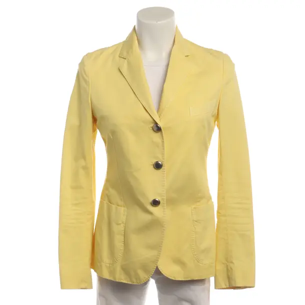 Blazer in Gelb, Baumwolle, Boglioli