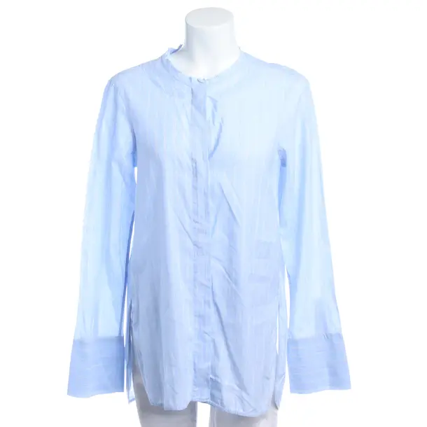 Bluse in Blau, Baumwolle, Lis Lareida