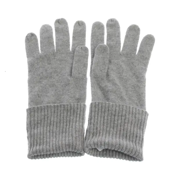 Handschuhe in Grau, Wolle, Allude