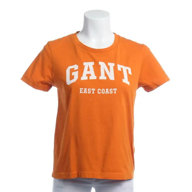 Shirt in Orange, Cotton, Gant
