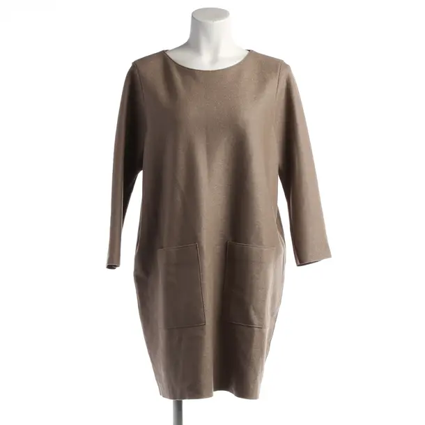 Kleid in Braun, Wolle, Harris Wharf London