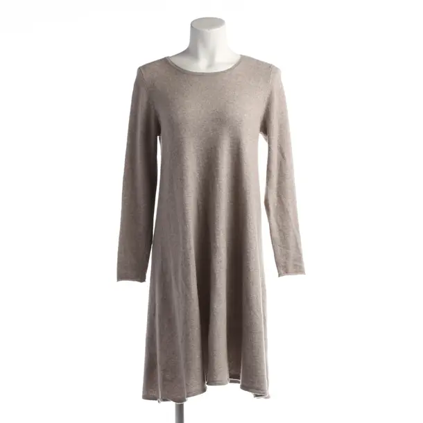 Kleid in Braun, Wolle, Allude