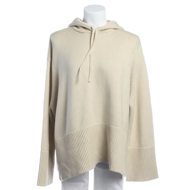 Jumper in White, Wool, Totême