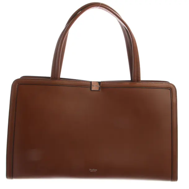 Handbag in Brown, Leather, Max Mara