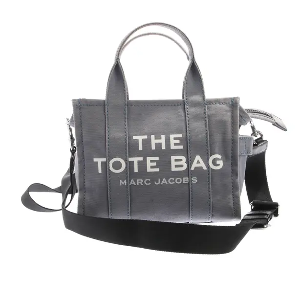 Handtasche in Blau, Baumwolle, Marc Jacobs