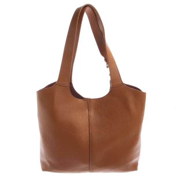 Schultertasche in Braun, Leder, Coccinelle