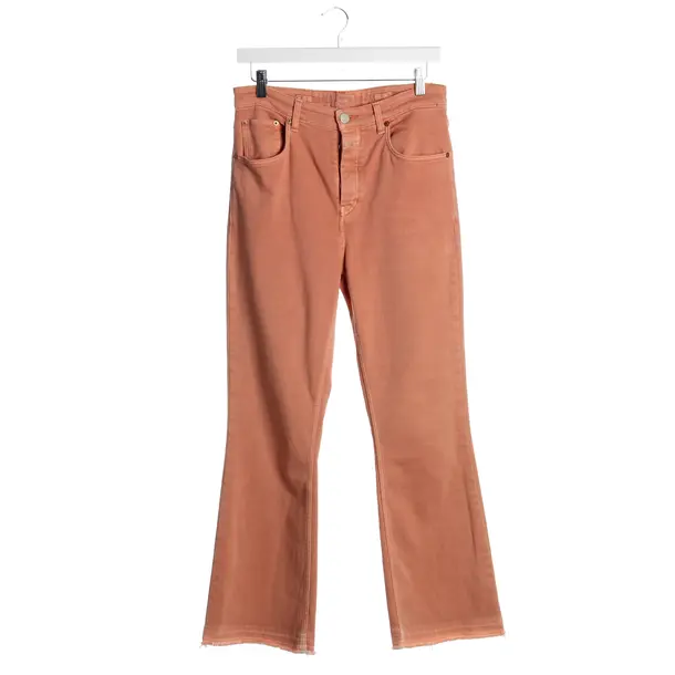 Jeans Bootcut in Orange, Baumwolle, Closed