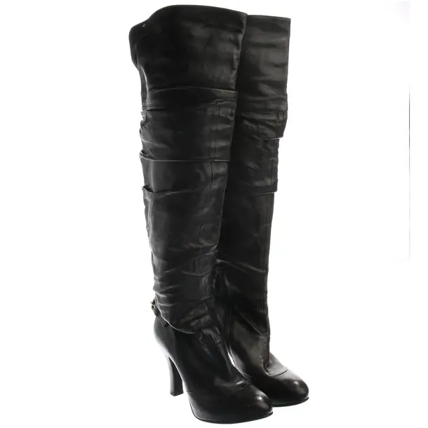 Over-The-Knee Boots in Black, , Sportmax